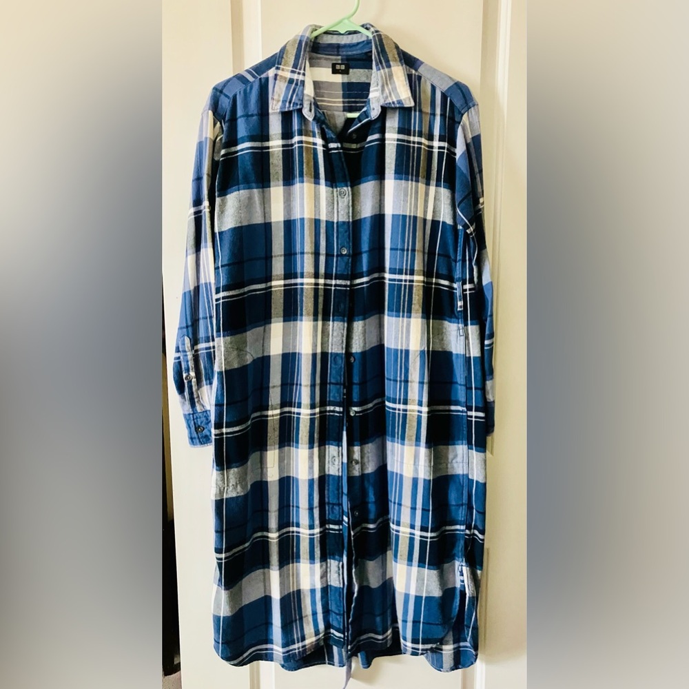 Uniqlo flannel dress